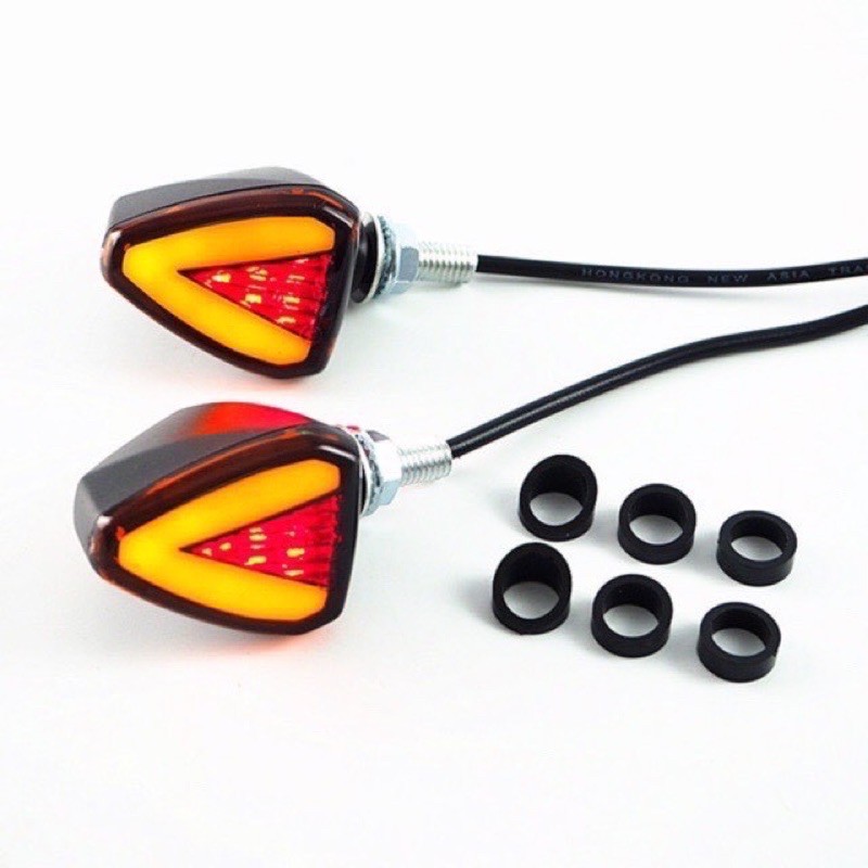 Xi nhan led tai mèo/ xi nhan mũi tên nhỏ gắn các dòng xe