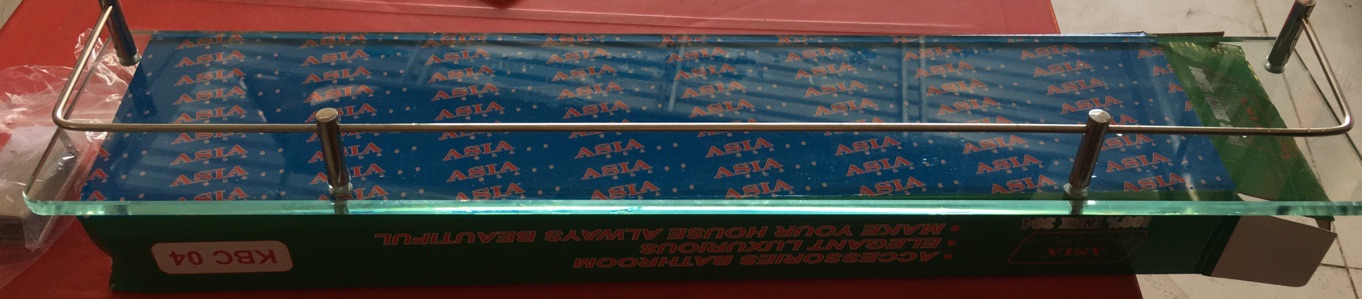 Kệ kính inox 304 cao cấp 60cm | BigBuy360 - bigbuy360.vn