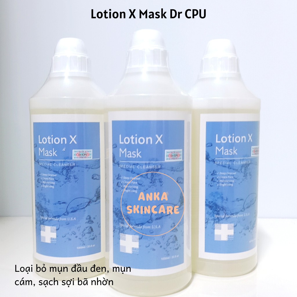 Lotion X Mask Dr CPU - Dung dịch ủ mụn làm sạch sợi bã nhờn, mụn cám, mụn đầu đen | BigBuy360 - bigbuy360.vn