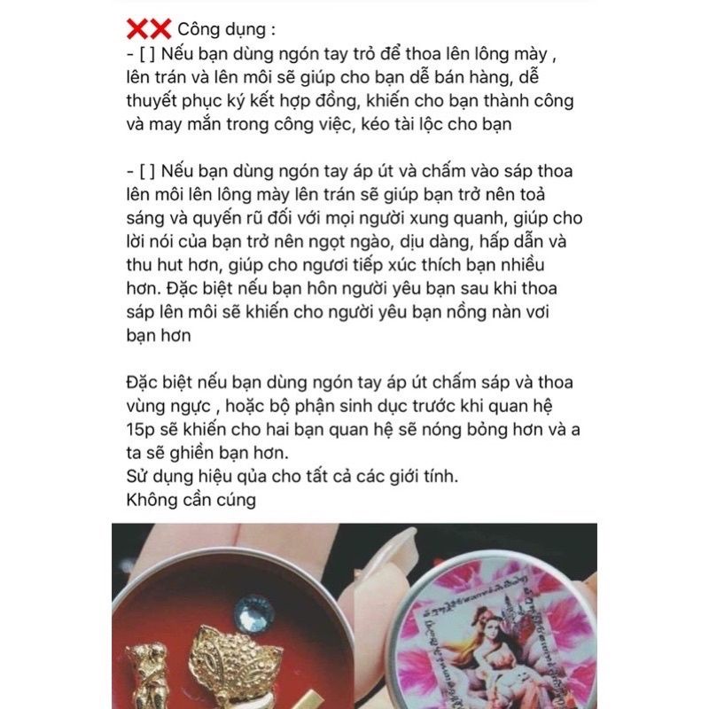 Sáp Hồ Ly Quyến Rũ