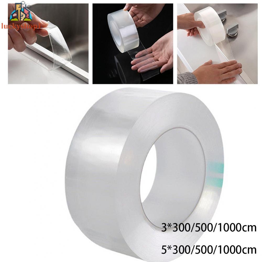 ❤❤❤(Hot products for family life)1pc Transparent Bath Wall Kitchen White Tape Self-Adhesive useful durable Sealing strip