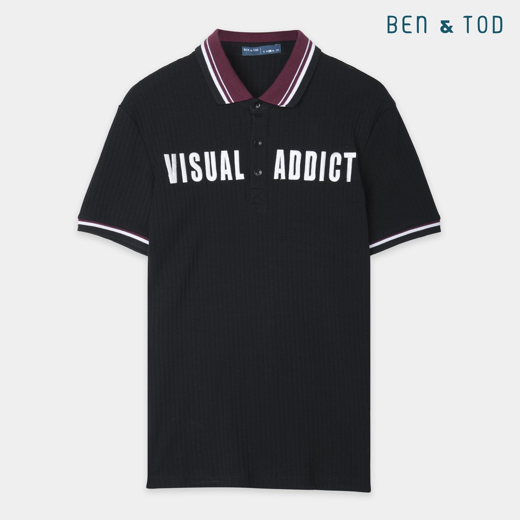 Ben & Tod - Áo thun Text Polo Tees 20265