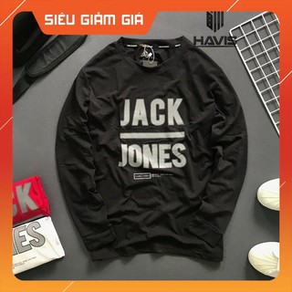 Áo thun nam tay dài Jack thun cotton cao cấp ADBP073