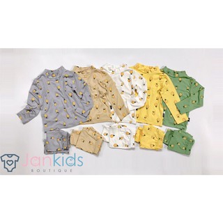 Bộ thu đông cổ 3 phân chất thun lạnh hàn KWOO - hàng loại 1