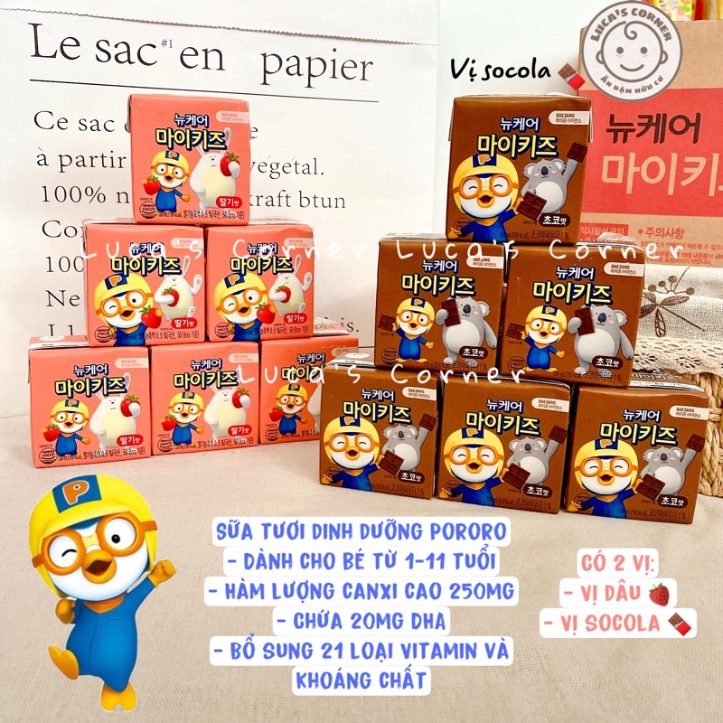 Sữa nước Pororo Deasang 150ml