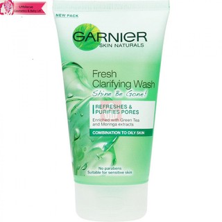 Sữa rửa mặt Garnier fresh clarifying wash bill Anh