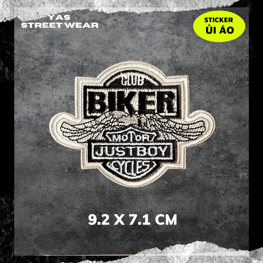 Sticker ủi áo cao cấp, miếng dán quần áo dùng làm Patch ủi, miếng vá quần áo, vá áo phao, trang trí BALO