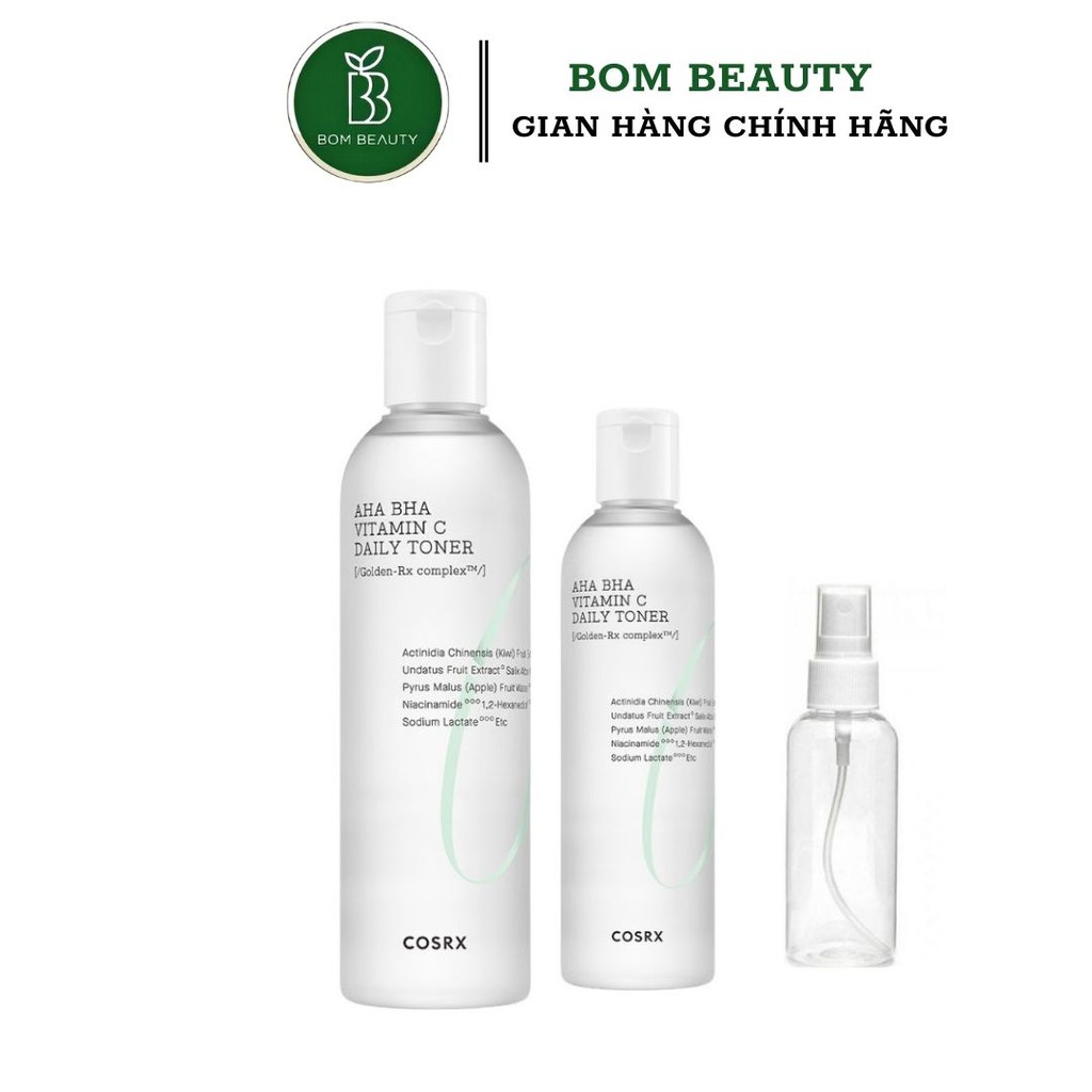 [Mã COS1904 giảm 8% đơn 300K] Nước hoa hồng Cosrx AHA BHA Vitamin C Daily Toner