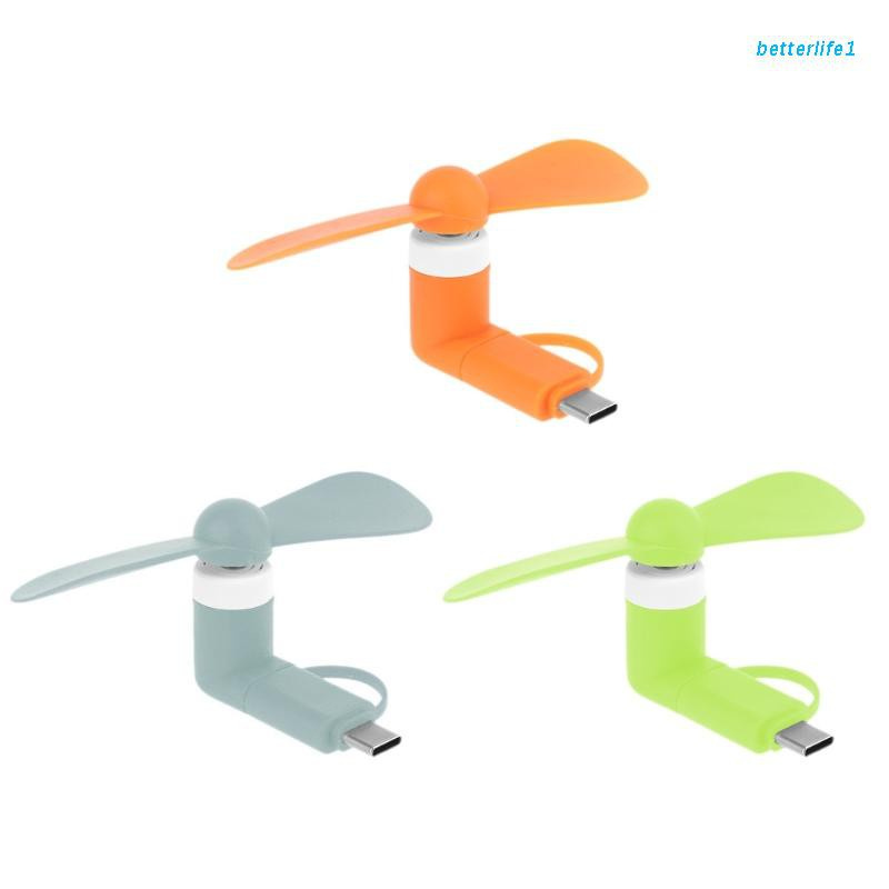 Quạt mini đầu cắm USB micro OTG cho điện thoại/ máy tính bảng
