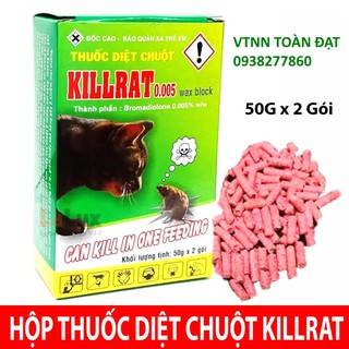 [Mã HC0505 giảm 8% đơn 250K] Thuốc Diệt Chuột KillRat ( gói 50g)