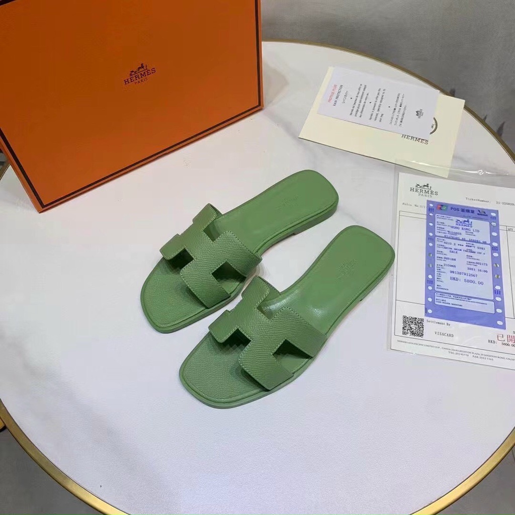 DÉP LÊ THỜI TRANG👡Dép HERMES Nữ full màu full size🍇🍇