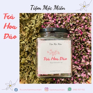 Hộp trà hoa đào cỏ ngọt 50g thanh lọc cơ thể