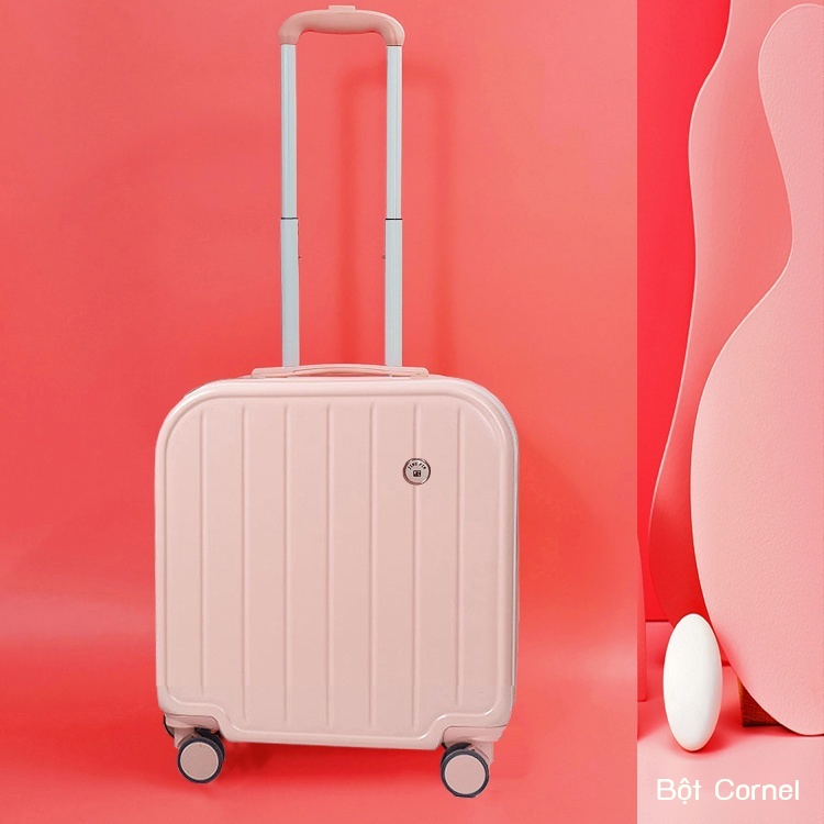 Vali du lịch nhỏ 18 inch Vali mini 20 inch Học sinh đẩy vali nội trú nội trú mật khẩu  vali du lịch vali du lịch minion
