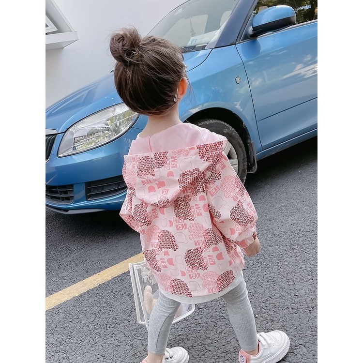 [Babycat] Áo Khoác Cardigan Mỏng Phong Cách Hàn Quốc Nhật Bản / Hàn Quốc Thời Trang Xuân Thu Cho Bé Gái