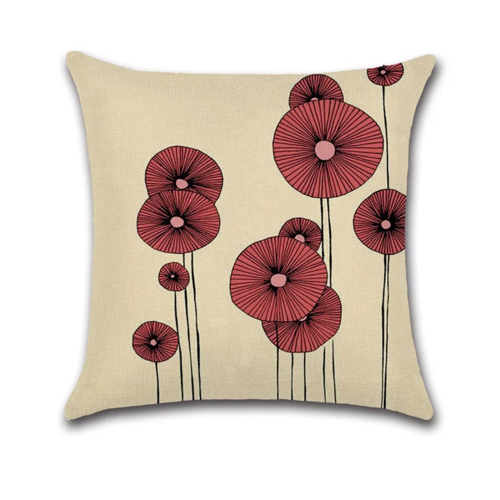 (TH11) Vỏ Gối Sofa Đẹp , Vỏ Gối Vuông