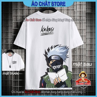 (VIDEO) Áo KAKASHI HATAKE in 2 mặt siêu đẹp | Áo NARUTO KAKASHI mẫu mới NT38 | Áo Chất Store