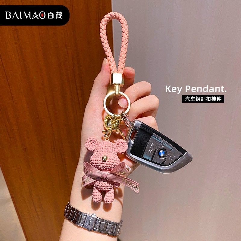 Móc gấu treo túi có chuông