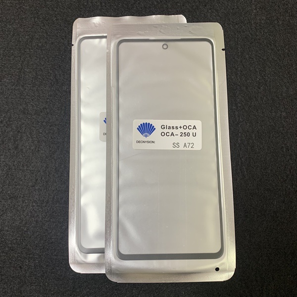 Kính liền keo Samsung A72 ĐEN