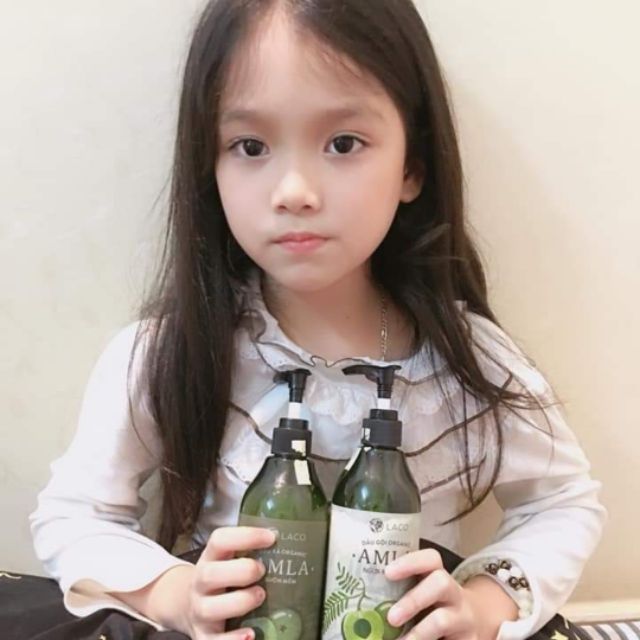 Combo Dầu gội trị rụng tóc Amla ( hàng organic hữu cơ)