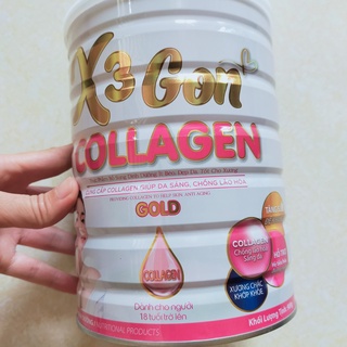SỮA HỖ TRỢ SÁNG DA ĐẸP DÁNG X3 GON COLLAGEN 900G