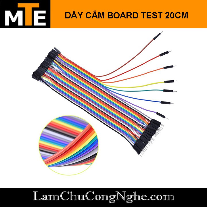 Dây cắm board test 20 cm (40 sợi)