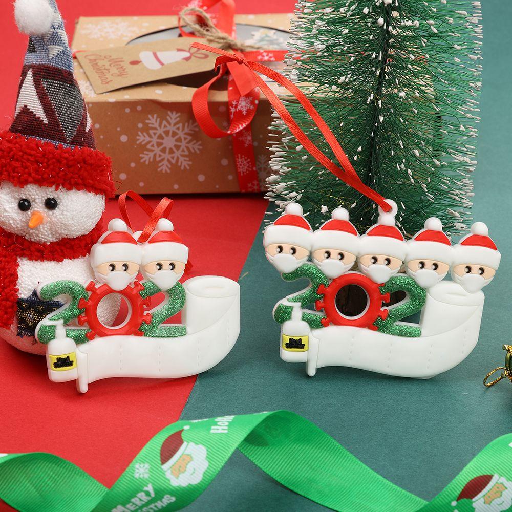 Zaijie 24 Phụ Kiện Treo Cửa Trang Trí Giáng Sinh Cá Tính
