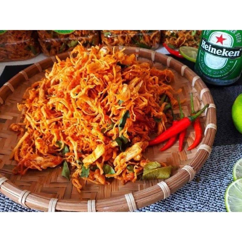 KHÔ GÀ LÁ CHANH  SIÊU NGON -