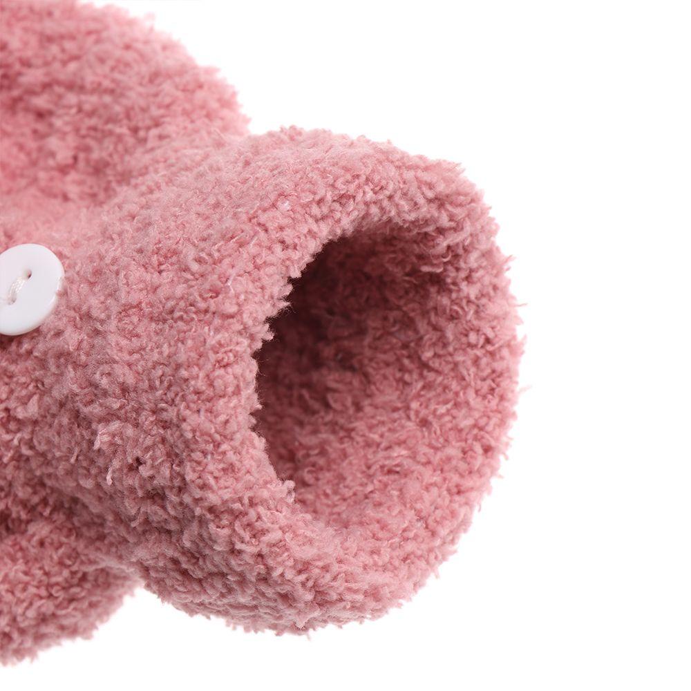 Găng Tay Nhung San Hô Dày Dặn Ấm Áp Mùa Đông Cho Bé