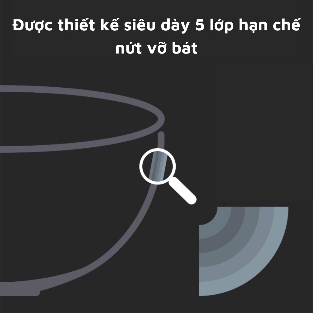 Bát sứ ăn cơm họa tiết sang trọng bát men sứ gia đình cao cấp hiện đại