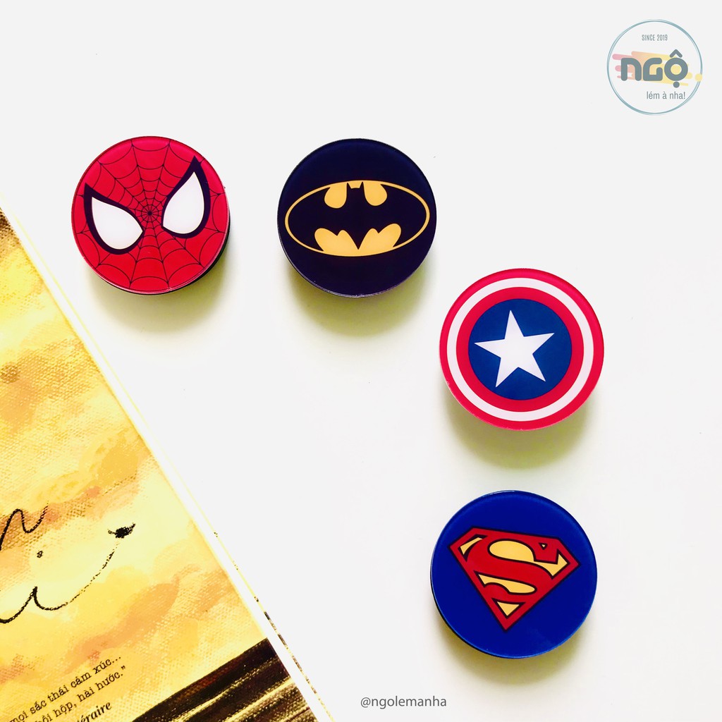 [ĐƯỢC CHỌN MẪU] Giá đỡ điện thoại Siêu Anh Hùng cool ngầu | BigBuy360 - bigbuy360.vn