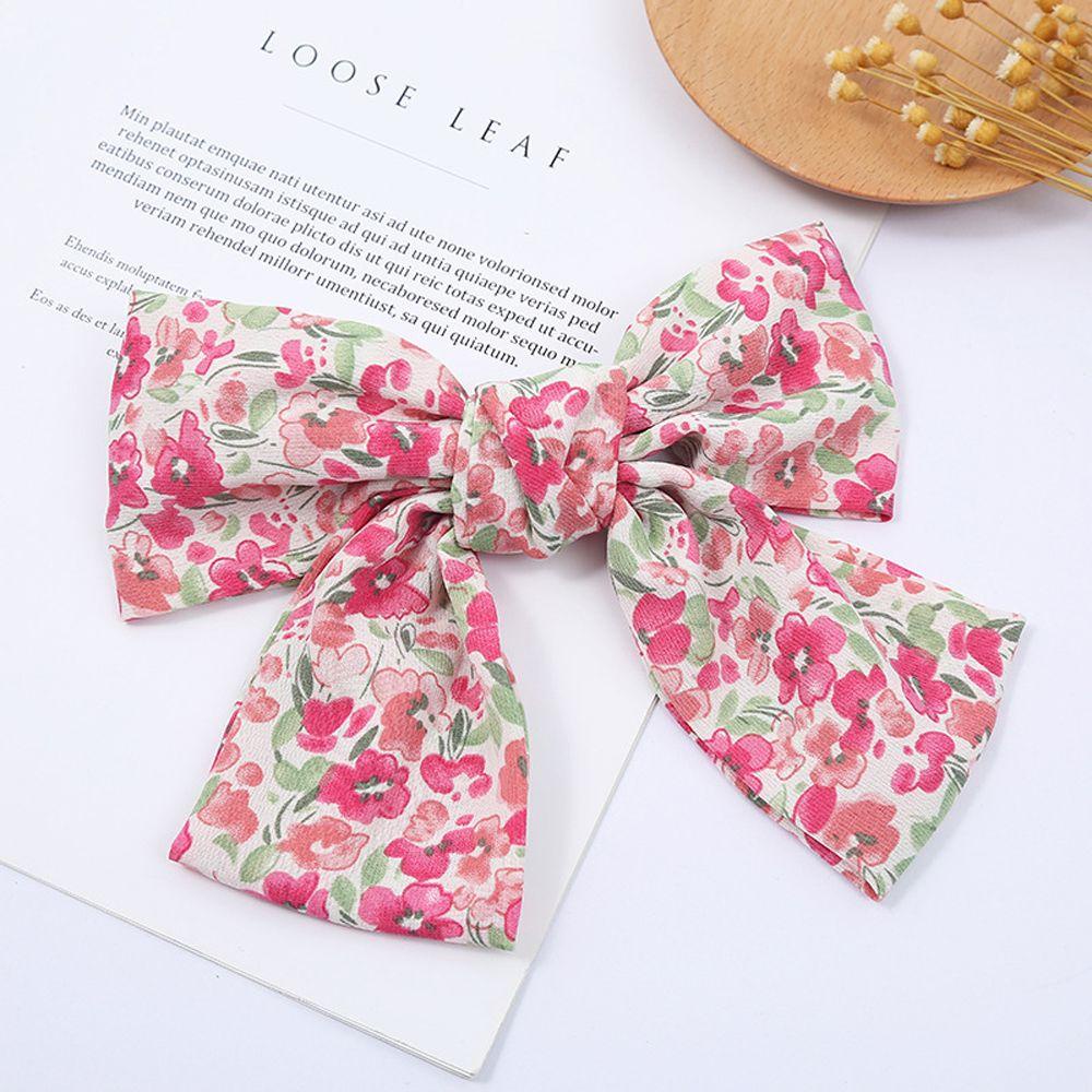 Kẹp Tóc Nơ Sau Lưng Nhiều Màu Sắc Phong Cách Nhật Bản Cho Nữ