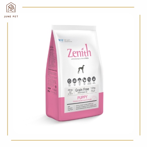 Thức Ăn Hạt Mềm ZENITH Cho Chó Con Túi 3KG, Đồ Ăn Mềm Cho Cún Bổ Sung Đầy Đủ Chất Dinh Dưỡng