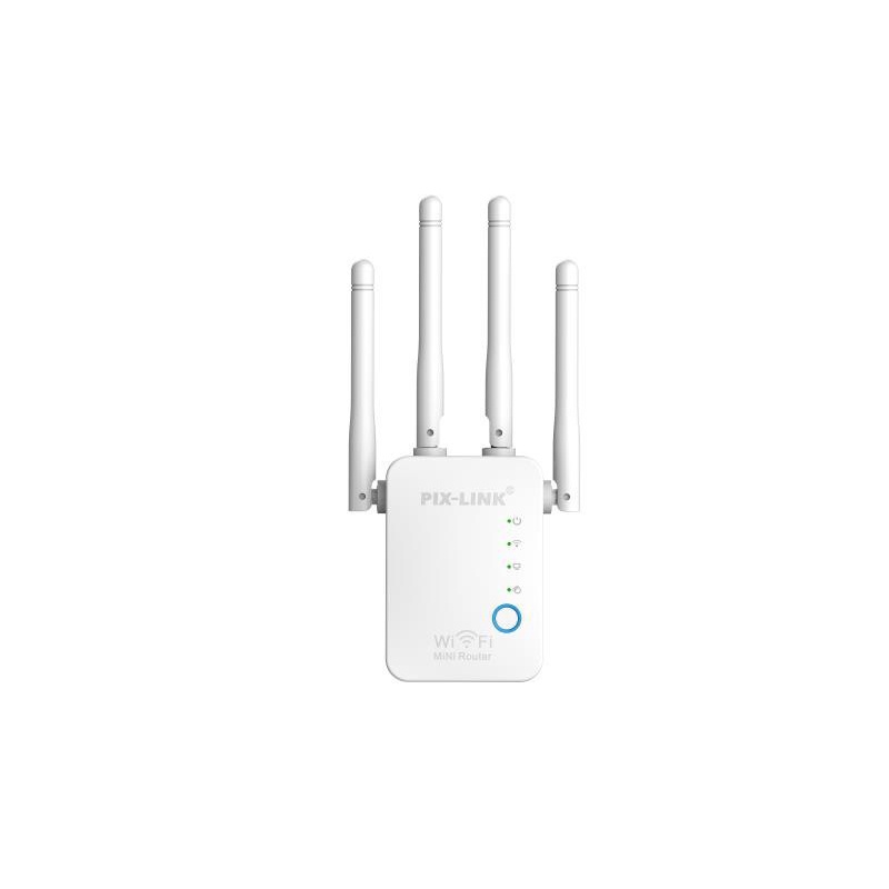 [Mã SKAMSALE03 giảm 10% đơn 200k] KÍCH SÓNG WIFI PIX-LINK LV-WR16Q (4 Anten ), 300Mbps