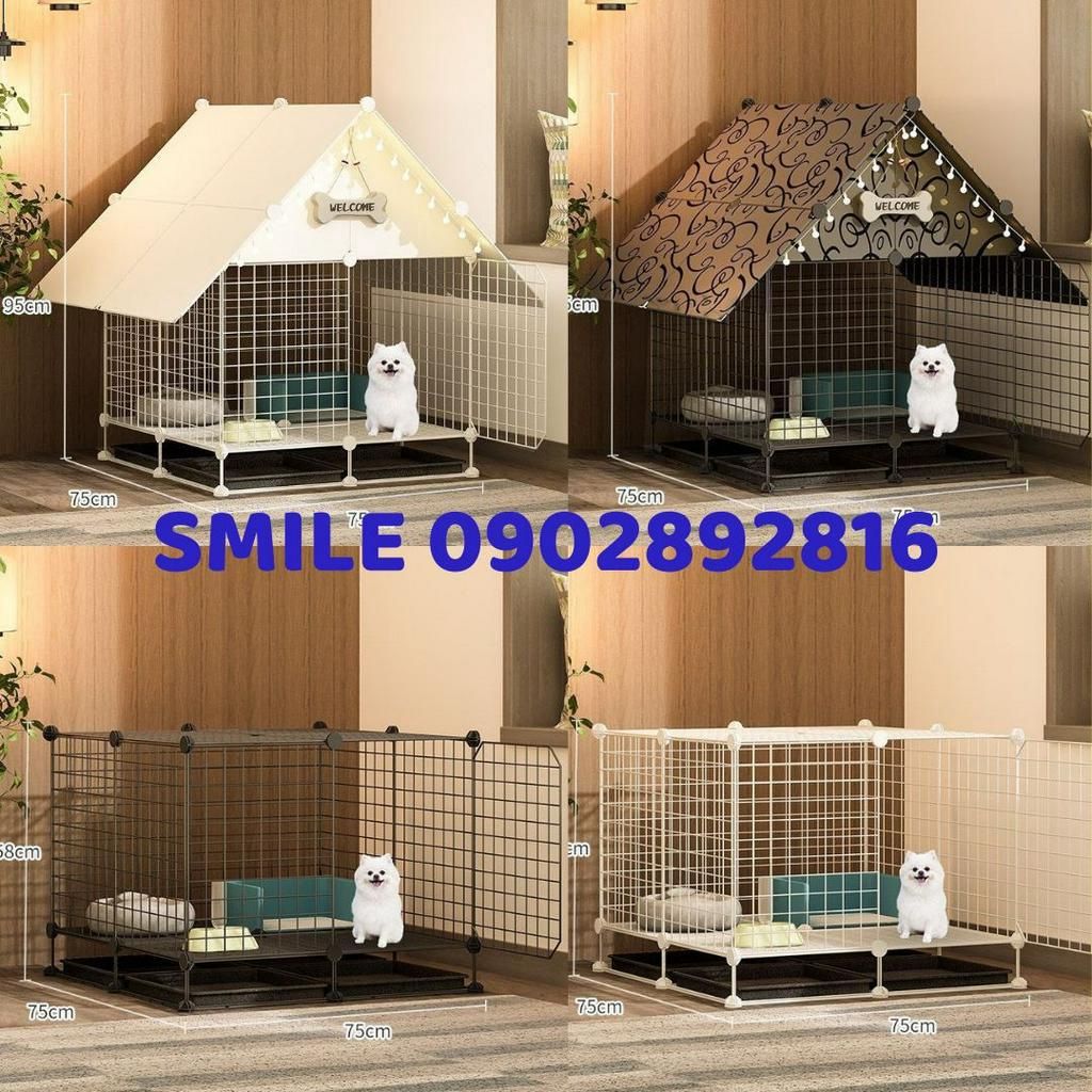 [MẪU HOT] COMBO CHUỒNG, LỒNG, NHÀ, Ổ LƯỚI LẮP GHÉP DÀNH CHO THÚ CƯNG CHÓ MÈO MỚI VỀ