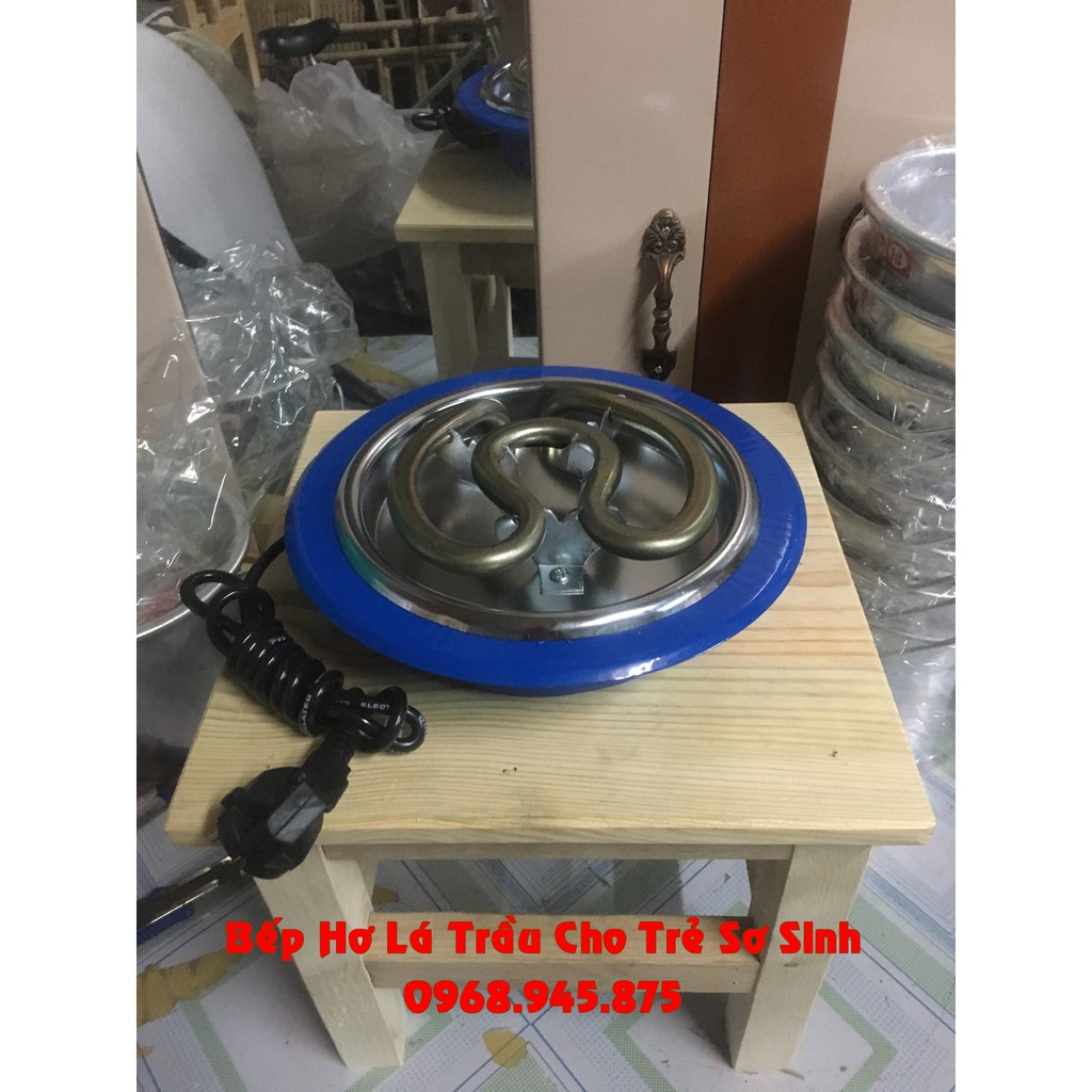 BẾP HƠ LÁ TRẦU CHO BÉ - HƠ MẶT CHO MẸ SAU SINH