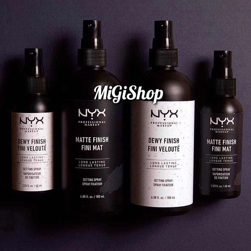 [Hàng Mỹ] Xịt Khoá Nền Giữ Lớp Trang Điểm Nyx Long Lasting Setting Spray | BigBuy360 - bigbuy360.vn