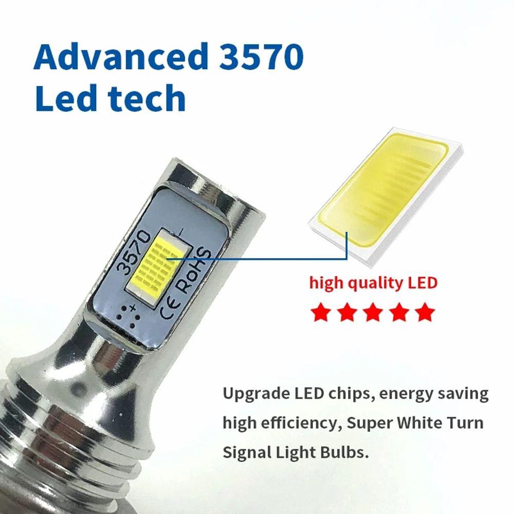 Set 2 Bóng Đèn Pha H7 10000LM 6000K Ánh Sáng Trắng Dành Cho Ô Tô