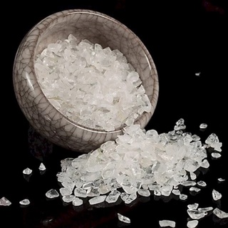 1 kg đá thạch anh vụn đã mài cạnh - hóa giải sát khí nhà vệ sinh