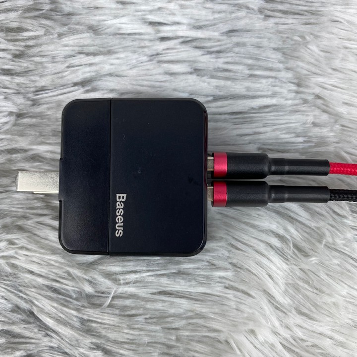 Củ sạc nhanh 2 cổng USB hãng Baseus 5V/3.4A/17W MAX - Mã TZCH802