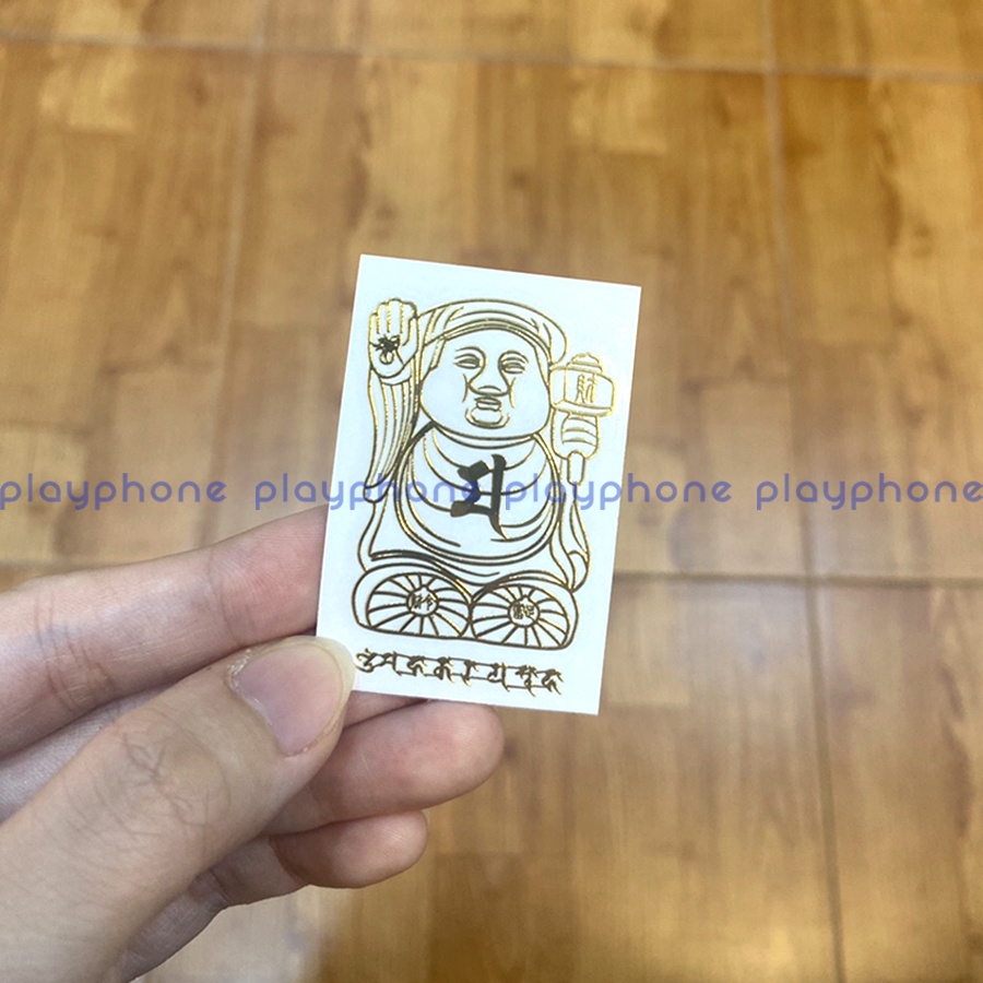 Miếng dán điện thoại Buôn May Bán Đắt Chuyển Vận 12 Con Giáp May Máy Bình An Tài Lộc Dành Cho Nhiều Dòng Máy