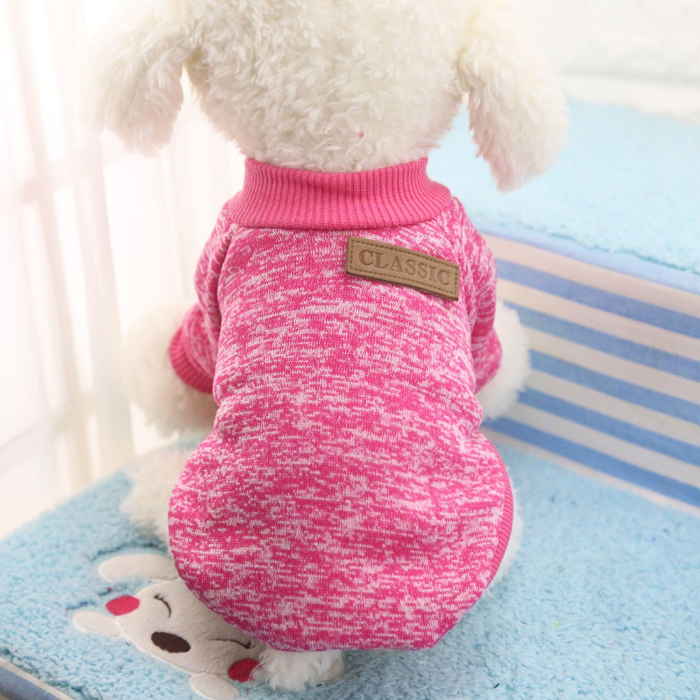 Áo sweater dáng ôm giữ ấm đáng yêu cho thú cưng