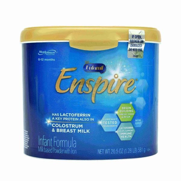 581-850g SỮA BỘT ENFAMIL ENSPIRE INFANT FORMUALA MỸ  HỘP GIẤY 850G