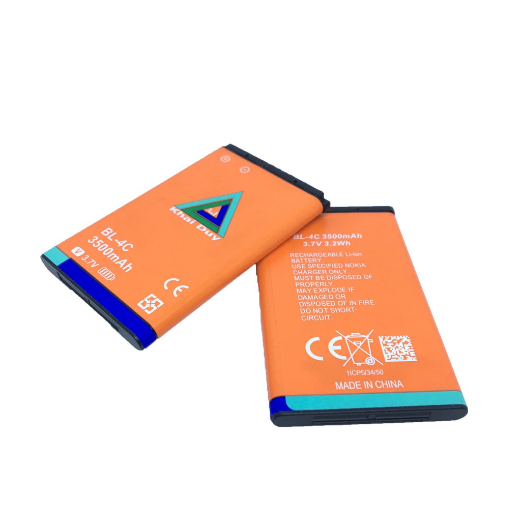 Pin BL 4c Dung Lượng 3500mah Chính Hãng Khai Duy Dùng 5 Ngày Trở Lên