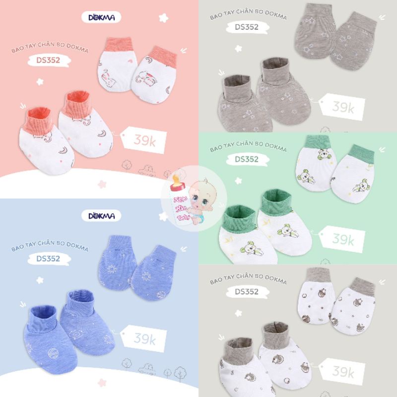 Bao tay chân Modal Dokma DS352