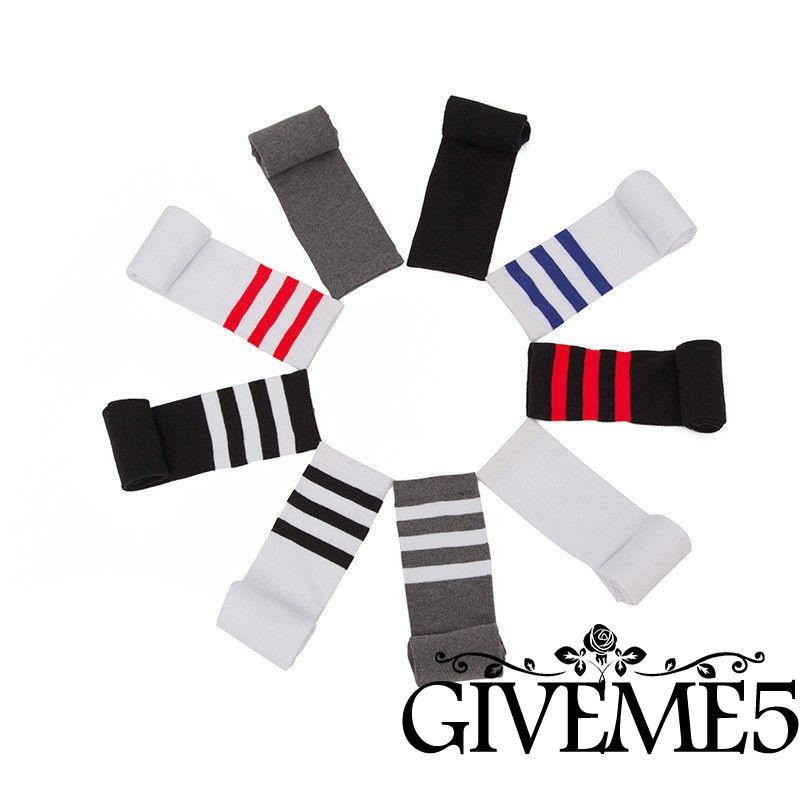 Tất Thể Thao Cổ Cao Kẻ Sọc Thời Trang Cho Nam Và Nữ