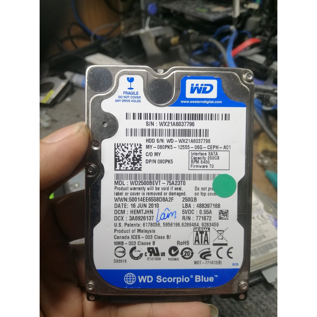 Ổ cứng laptop HDD 2.5" SATA  chính hãng tháo máy | BigBuy360 - bigbuy360.vn