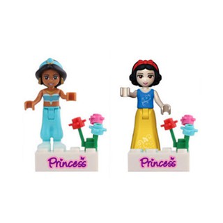 Bộ 8 Mô Hình Lắp Ráp Phong Cách Công Chúa Disney