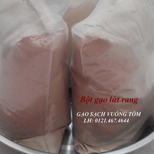 Bột gạo lứt - 1kg (Rang củi - Giảm cân, lợi sữa, thải độc cơ thể)