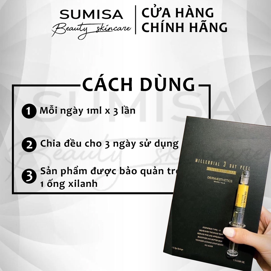 DBH Millennial Peel da sinh học tại nhà trong 3 ngày