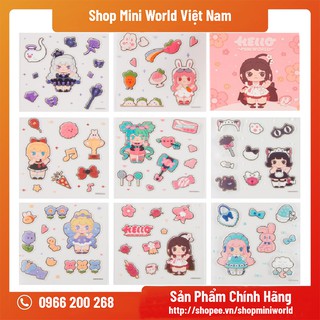 Bộ Sticker Mini World [71 Miếng Nhãn Dán]